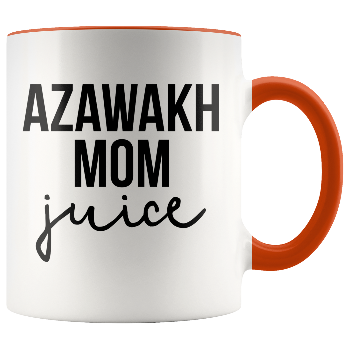 Azawakh Mom Gifts, Coffee Mug, Two Tone Accent Cup, Birthday Gift for Men and Women