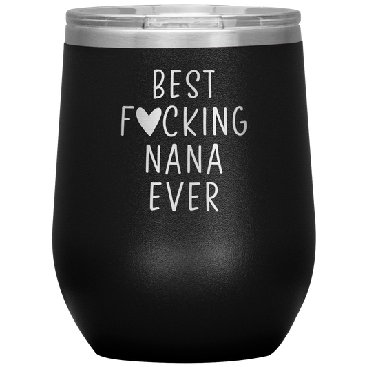 Nana Wine Tumbler, Nana Gifts, Travel Wine Cup, Birthday Gifts for Men and Women