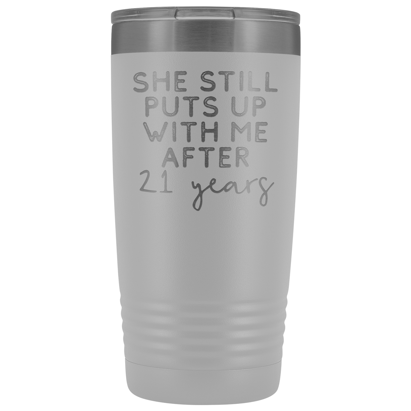 21e anniversaire Gift 21 Year Wedding Anniversary Coffee Mug Funny Husband Tumbler Gifts for Him Anniversary for Men Cup