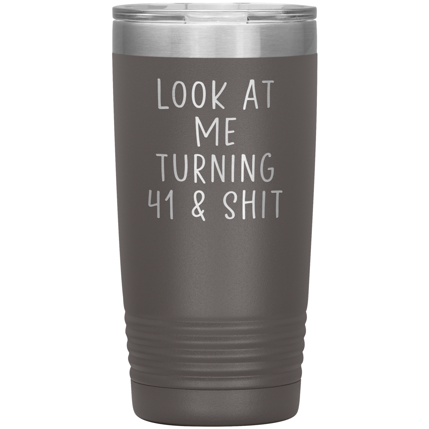 41st Birthday Tumbler, 41st Birthday Gifts, Travel Coffee Mug, Birthday Gifts for Men and Women