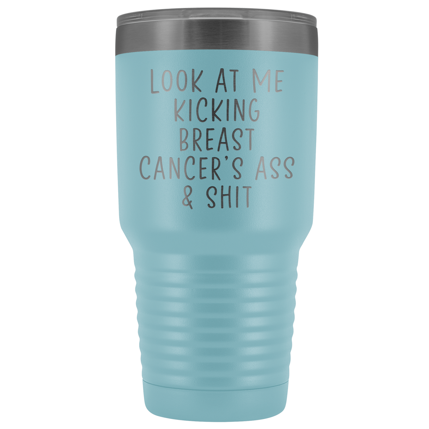 Breast Cancer Tumbler, Breast Cancer Survivor Gifts for Women, Funny Breast Cancer Survivor Mug