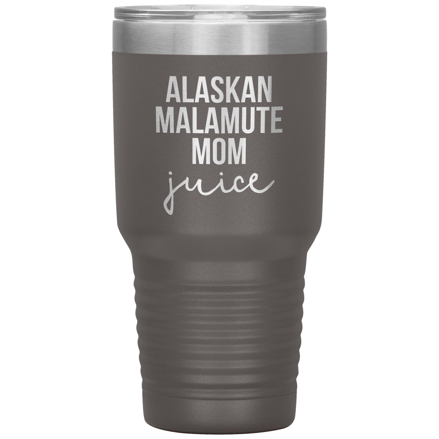 Alaskan Malamute Mom Tumbler, Funny Travel Coffee Mug, Birthday Gifts for Men and Women