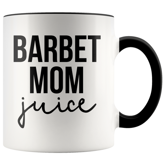 Barbet Mom Gifts, Coffee Mug, Two Tone Accent Cup, Birthday Gift for Men and Women