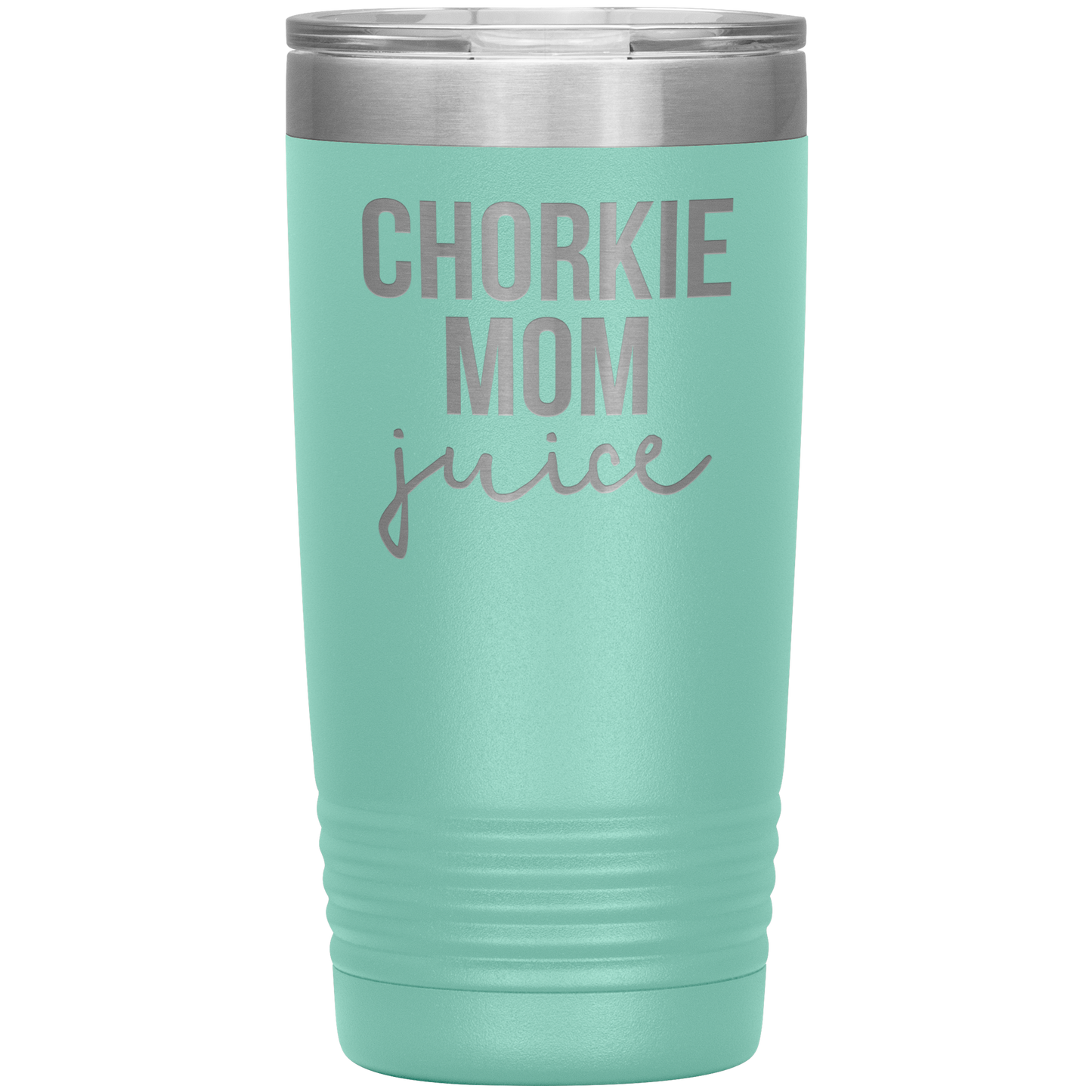 Chorkie Mom Tumbler, Chorkie Mom Gifts, Travel Coffee Mug, Presentes de Aniversário para Homens e Mulheres