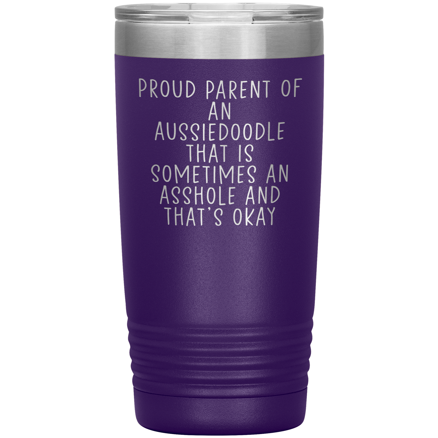 Aussiedoodle Tumbler, Aussiedoodle Dad Gifts, Aussiedoodle Mom Coffee Mug, Birthday Gifts for Men and Women