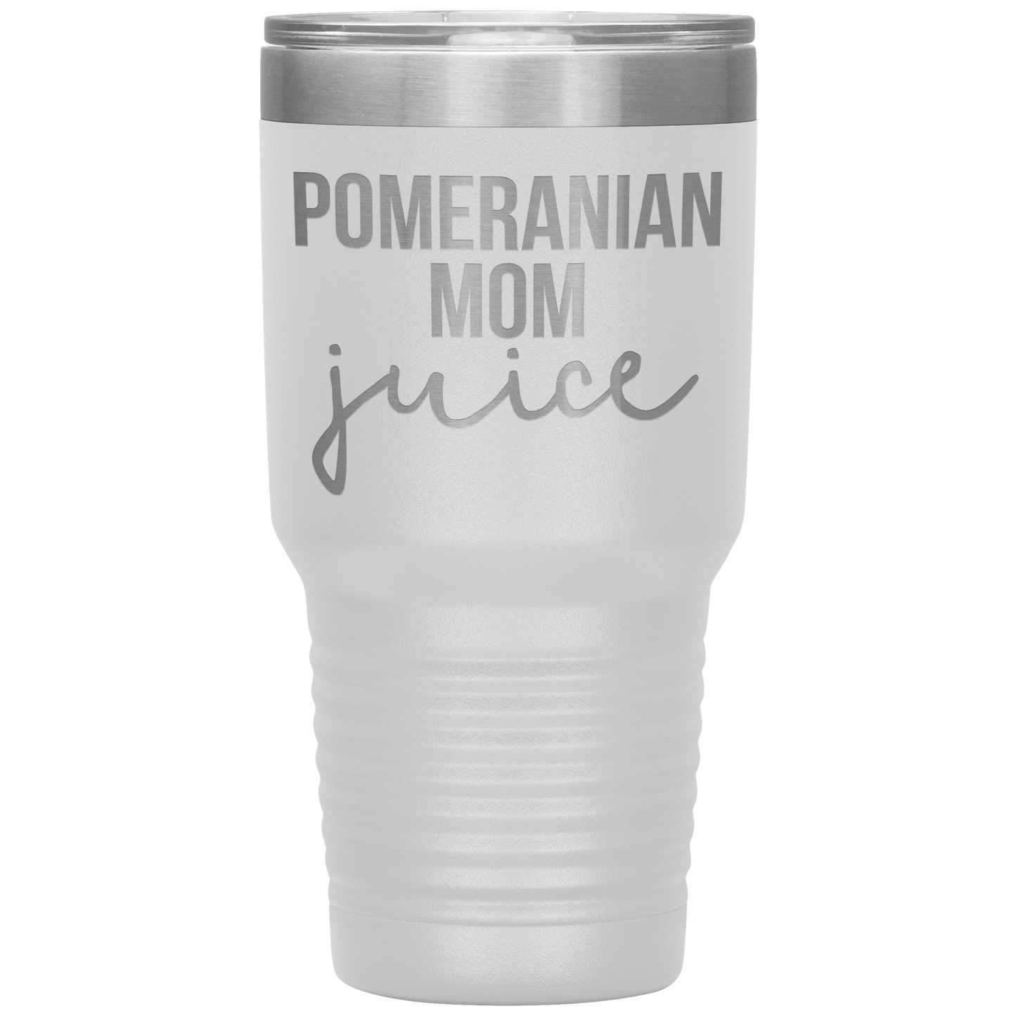 Pomerânia Mãe Tumbler, Presentes de Mãe Pomerânia, Caneca de Café de Viagem, Presentes de Aniversário para Homens e Mulheres