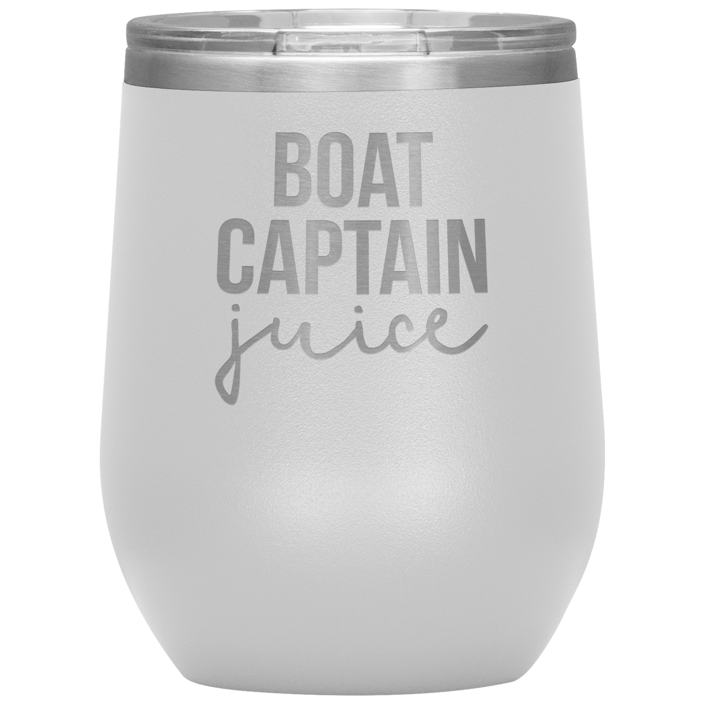 Boat Captain Wine Tumbler, Boat Captain Gifts, Travel Wine Cup, Birthday Gifts for Men and Women