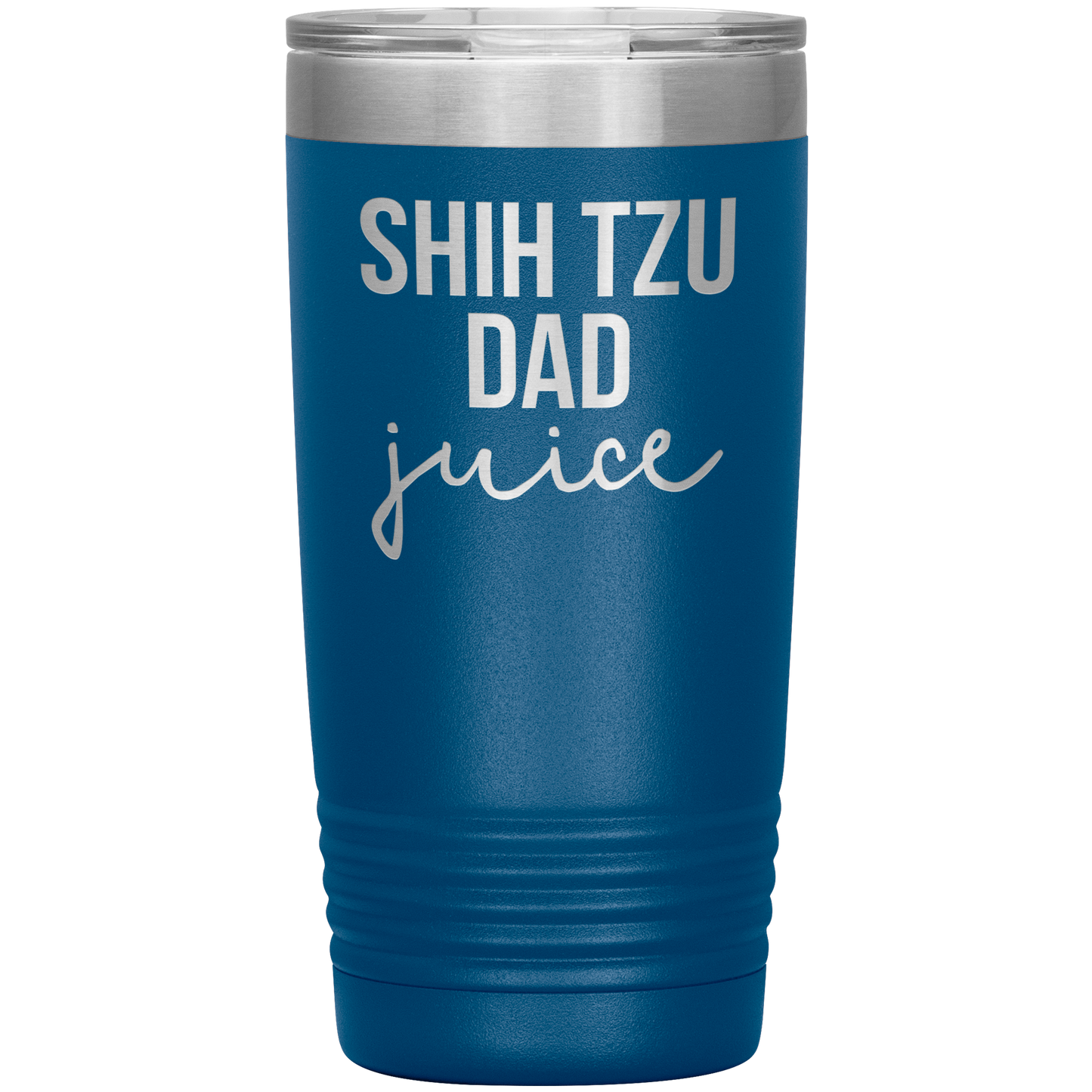 Shih Tzu Dad Tumbler, Shih Tzu Dad Gifts, Travel Coffee Mug, Cadeaux d’anniversaire pour hommes et femmes