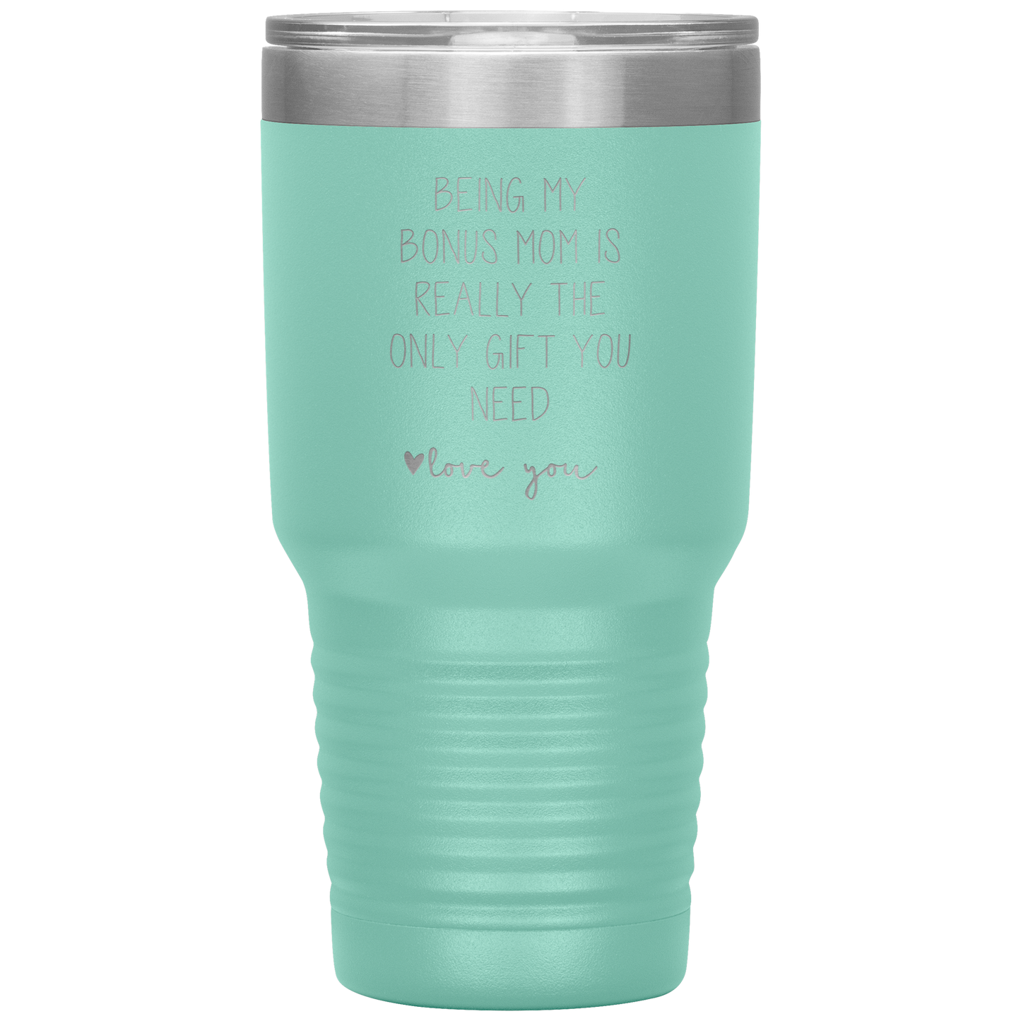 Bonus Mom Tumbler, Bonus Mom Gifts, Travel Coffee Mug, Birthday Gifts for Men and Women