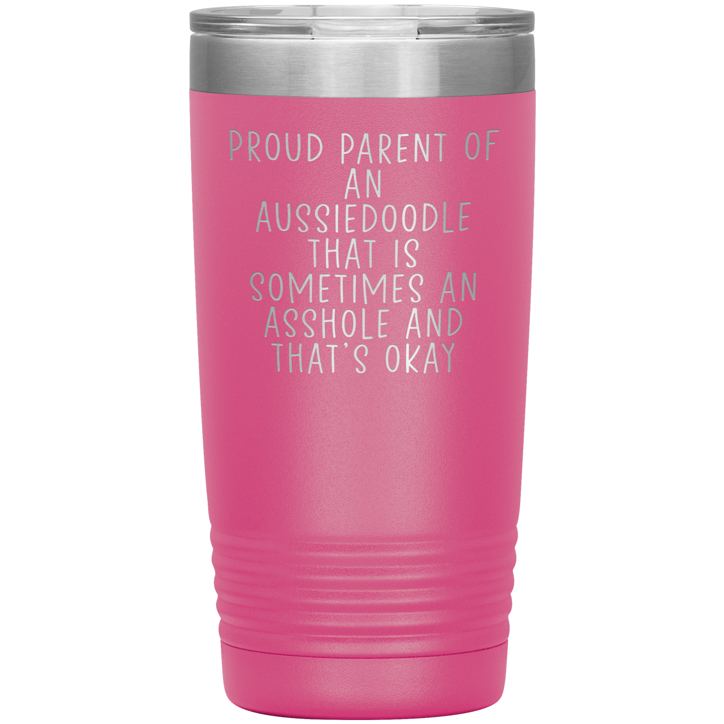 Aussiedoodle Tumbler, Aussiedoodle Dad Gifts, Aussiedoodle Mom Coffee Mug, Birthday Gifts for Men and Women