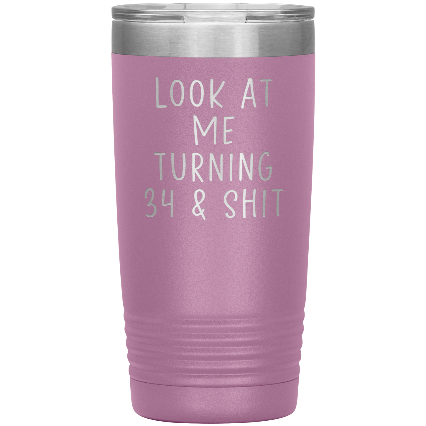 34 Compleanno Tumbler, 34 Compleanno Regali, Travel Coffee Mug, Regali di compleanno per Uomini e Donne