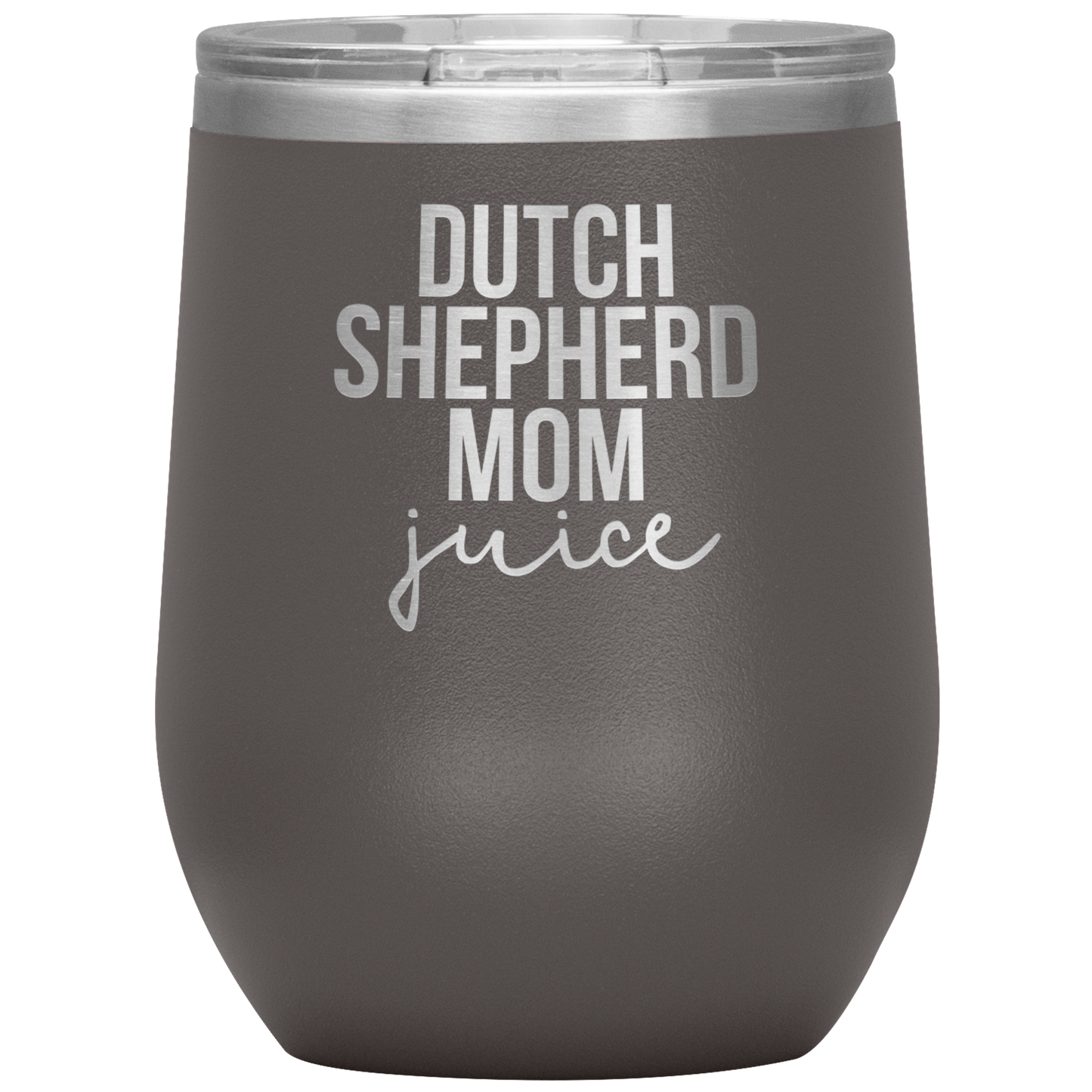 Dutch Shepherd Mom Gifts, Dutch Shepherd Mom Wine Glass, Wine Tumbler, Birthday Gifts for Men and Women