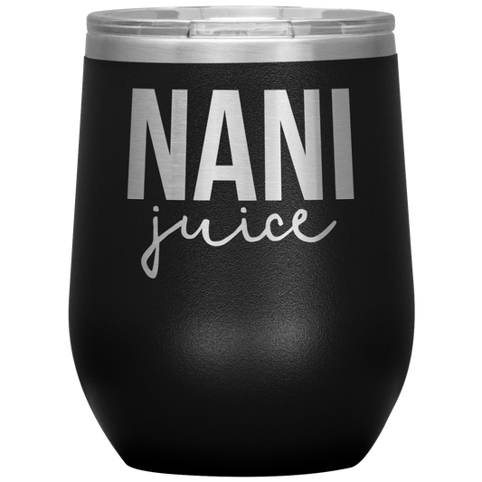 Cadeaux de Nani, tasse de Nani, verre de vin de Nani, cadeaux d'anniversaire de Nani pour les hommes et les femmes