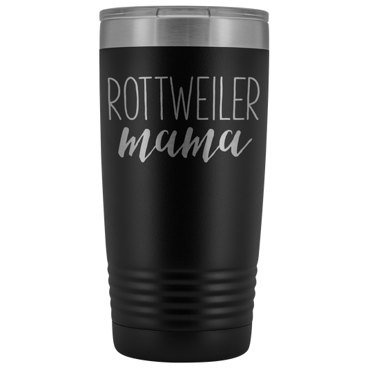 Cadeaux Rottweiler, maman Rottweiler, tasse Rottweiler, gobelet Rottweiler, maman chien, maman fourrure