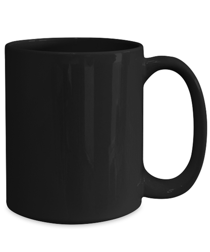 Chiropractor Black Coffee Mug Cup