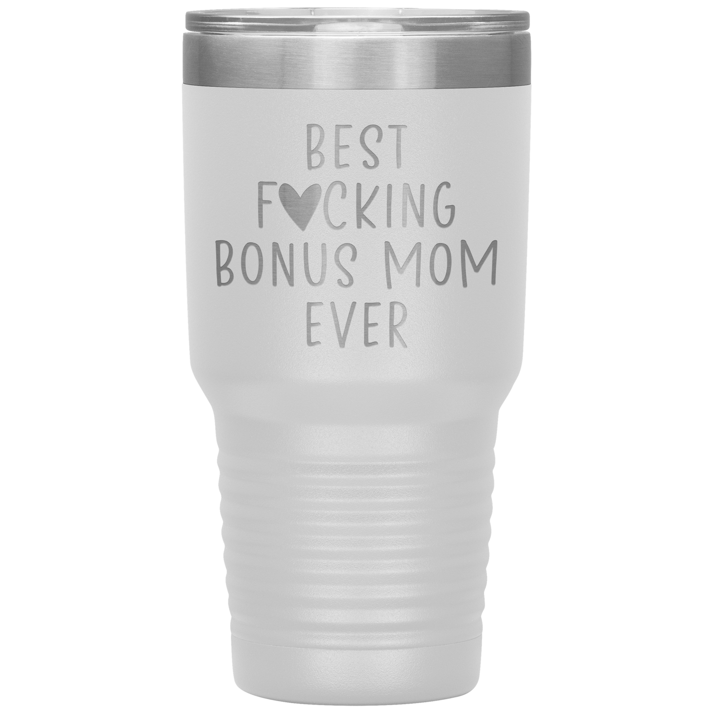 Bonus Mom Tumbler, Bonus Mom Gifts, Travel Coffee Mug, Birthday Gifts for Men and Women