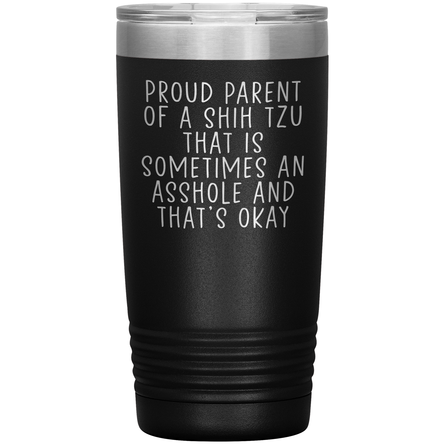 Shih Tzu Tumbler, Shih Tzu Gifts, Travel Coffee Mug, Birthday Gifts for Men and Women