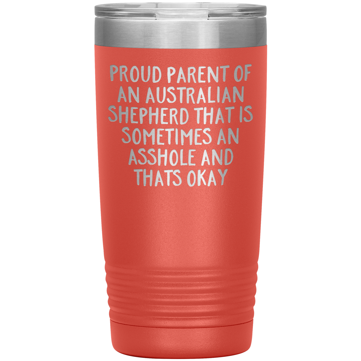 Australian Shepherd Tumbler, Australian Shepherd Dad Gifts, Australian Shepherd Mom Coffee Mug, Birthday Gifts for Men and Women