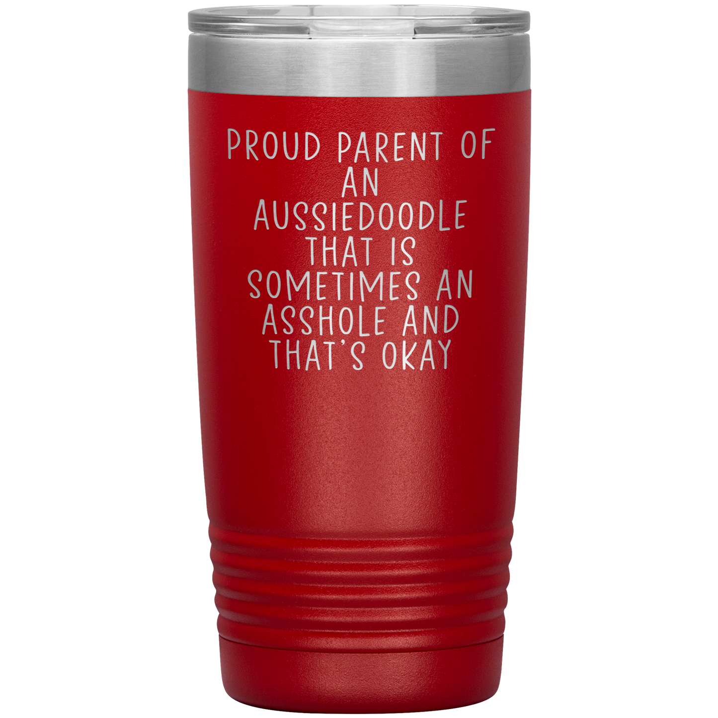 Aussiedoodle Tumbler, Aussiedoodle Dad Gifts, Aussiedoodle Mom Coffee Mug, Birthday Gifts for Men and Women