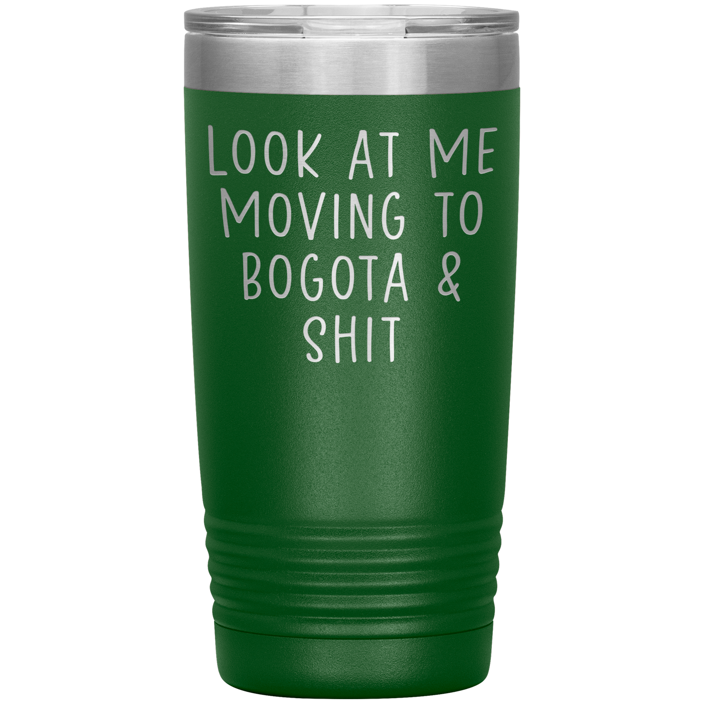 Moving to Bogota Colombia Tumbler, Funny Moving Away Travel Coffee Mug, Birthday Gifts for Men and Women