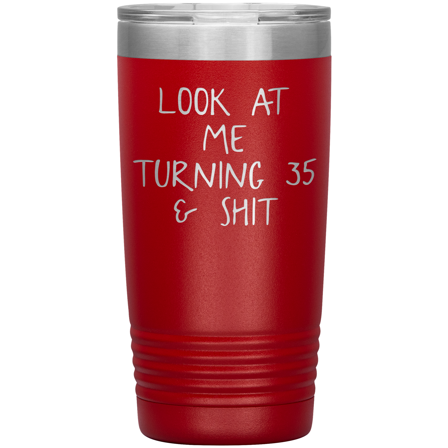 35th Birthday Tumbler, 35th Birthday Gifts, Travel Coffee Mug, Birthday Gifts for Men and Women