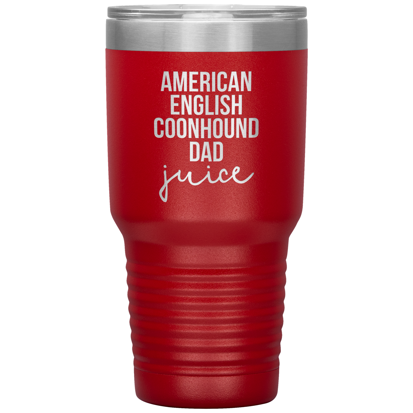 American English Coonhound Dad Tumbler, Funny Travel Coffee Mug, Birthday Gifts for Men and Women