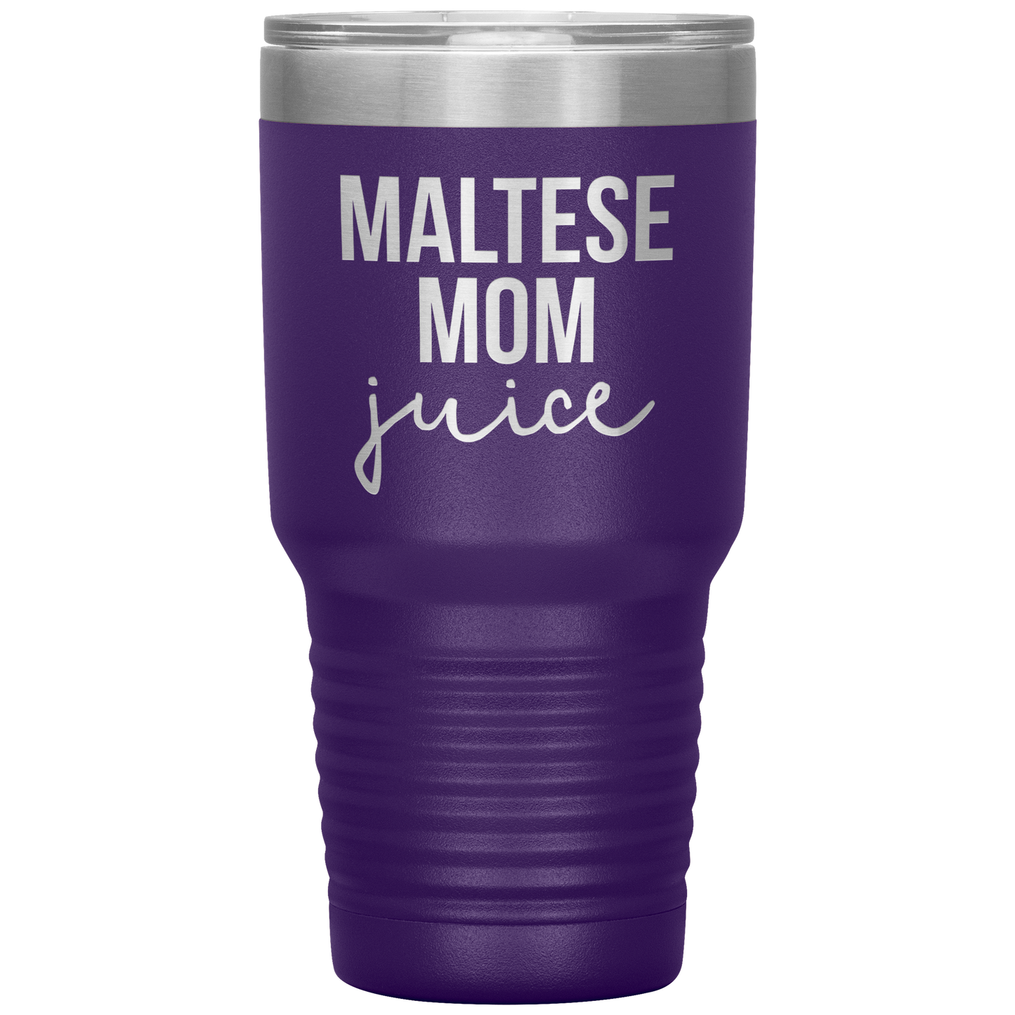 Maltês Mom Tumbler, Maltês Mom Gifts, Travel Coffee Mug, Birthday Gifts para Homens e Mulheres