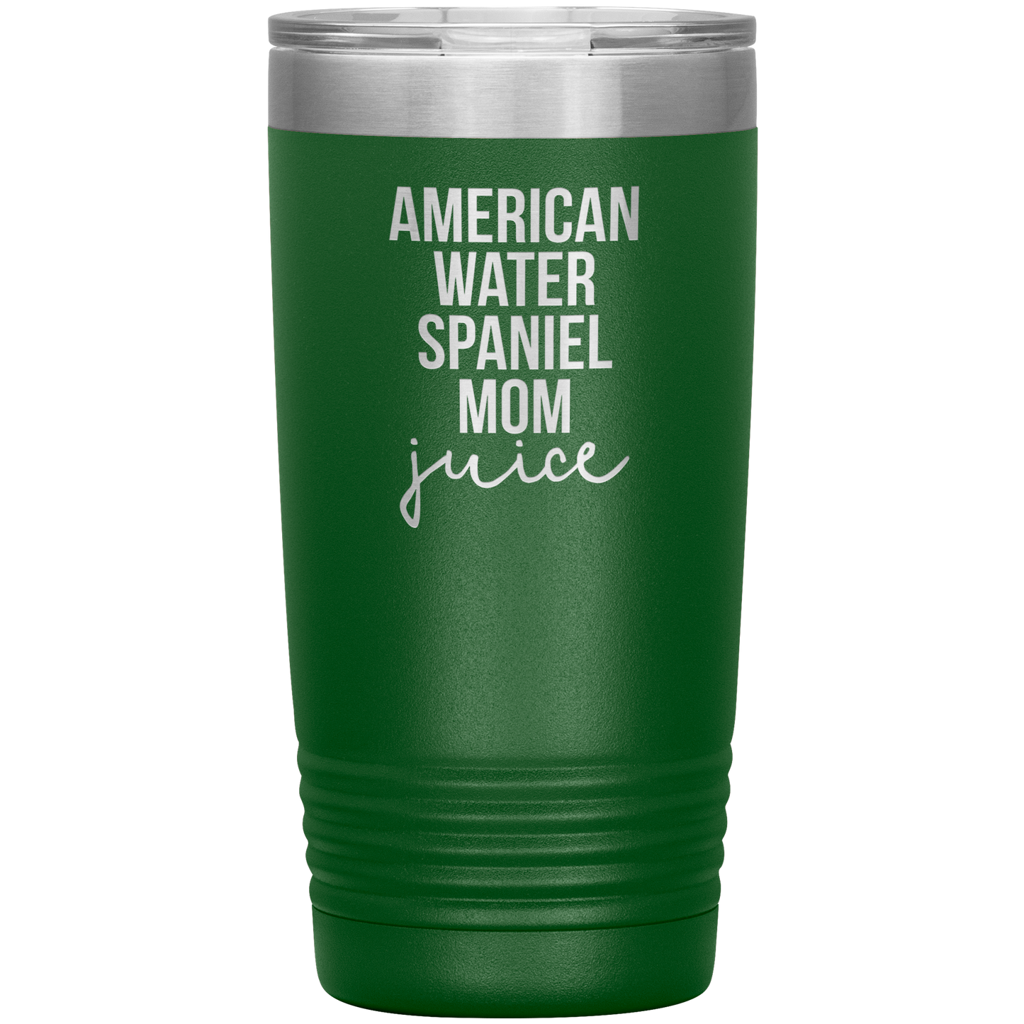 American Water Spaniel Mom Tumbler, Funny Travel Coffee Mug, Birthday Gifts for Men and Women