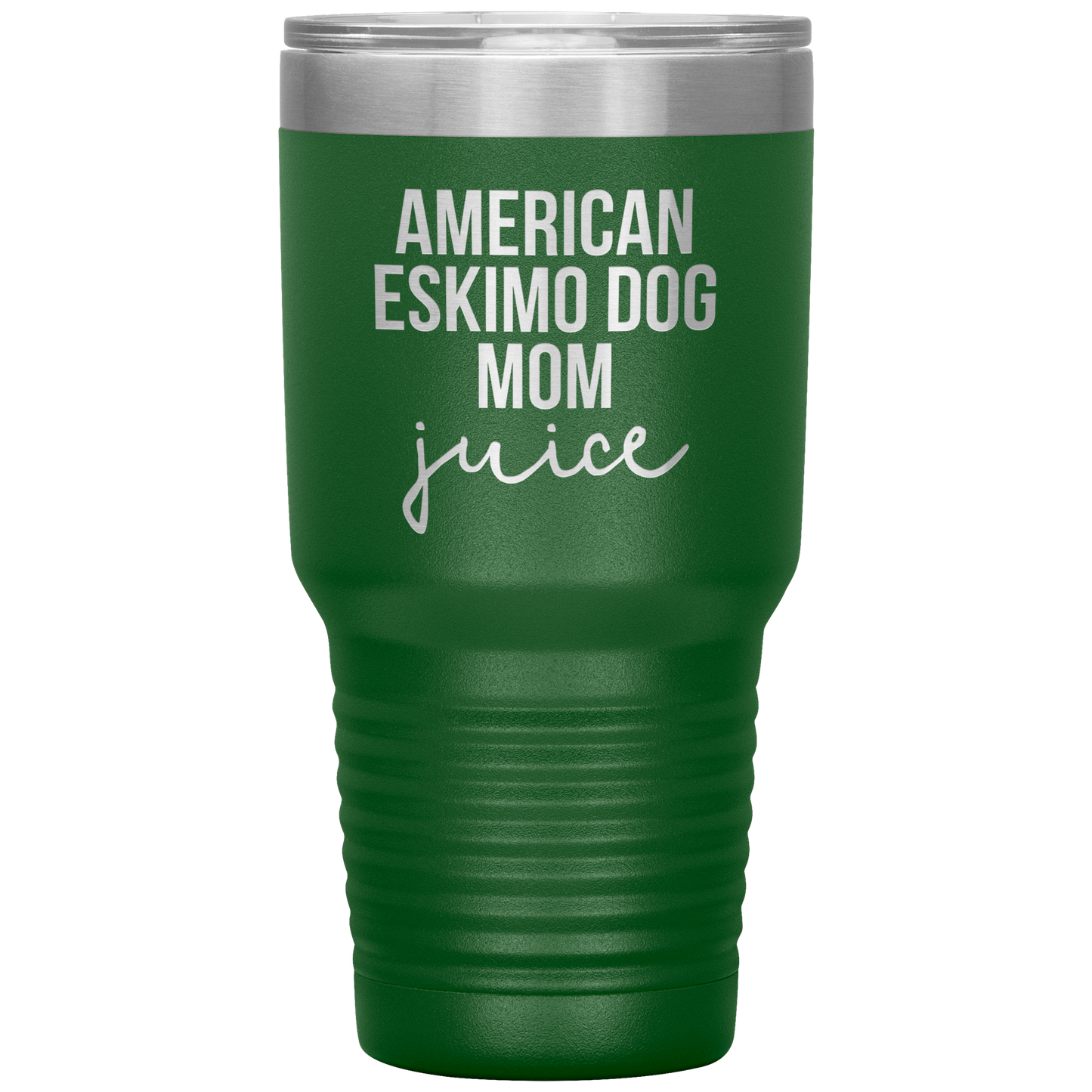 American Eskimo Dog Mom Tumbler, Funny Travel Coffee Mug, Birthday Gifts for Men and Women