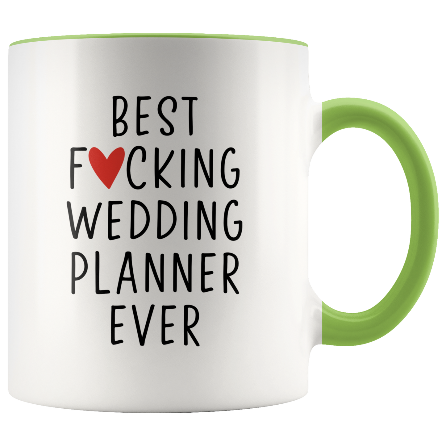 Wedding Planner Gifts, Coffee Mug, Two Tone Accent Cup, Birthday Gift for Men and Women