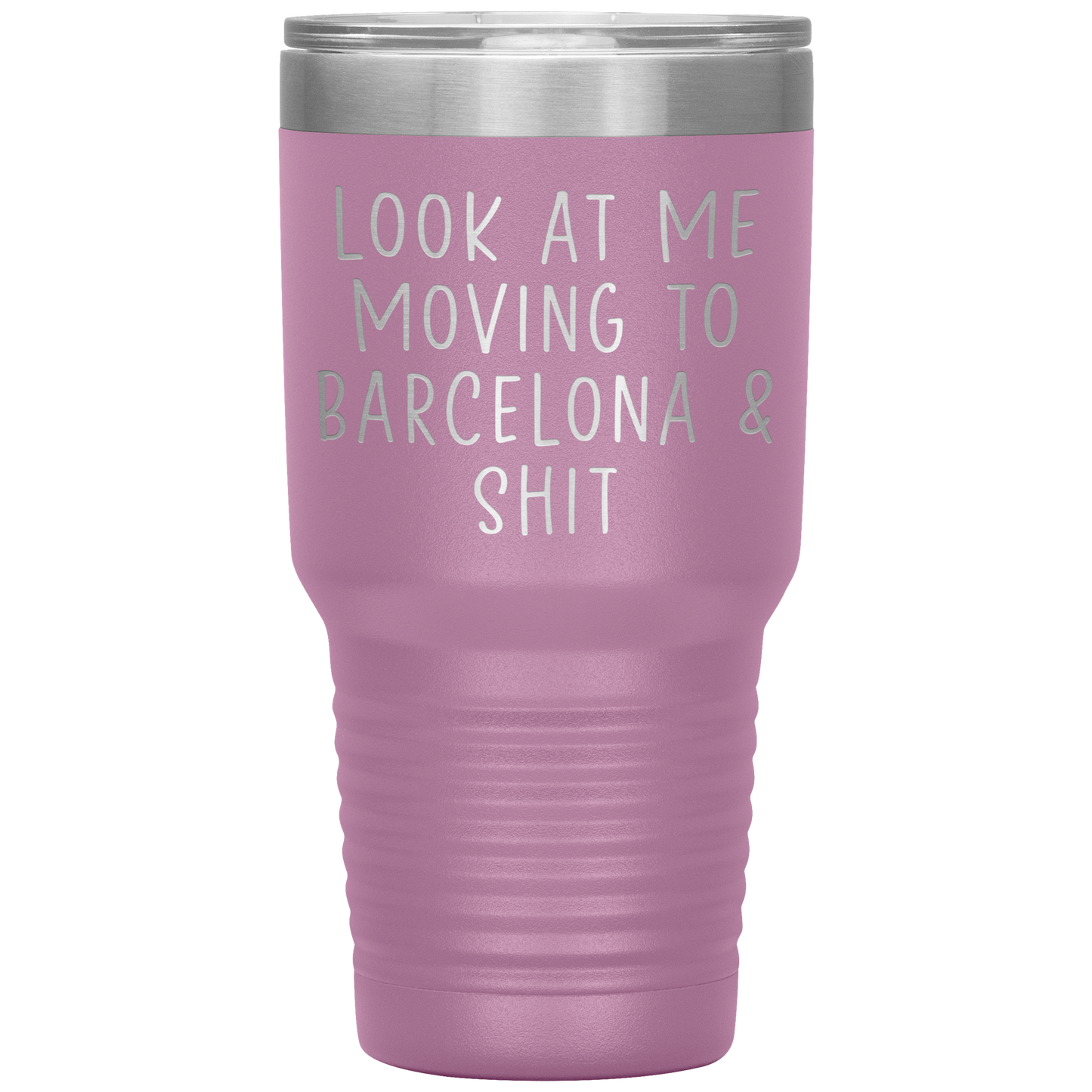 Moving to Barcelona Spain Tumbler, Funny Travel Coffee Mug, Birthday Gifts for Men and Women