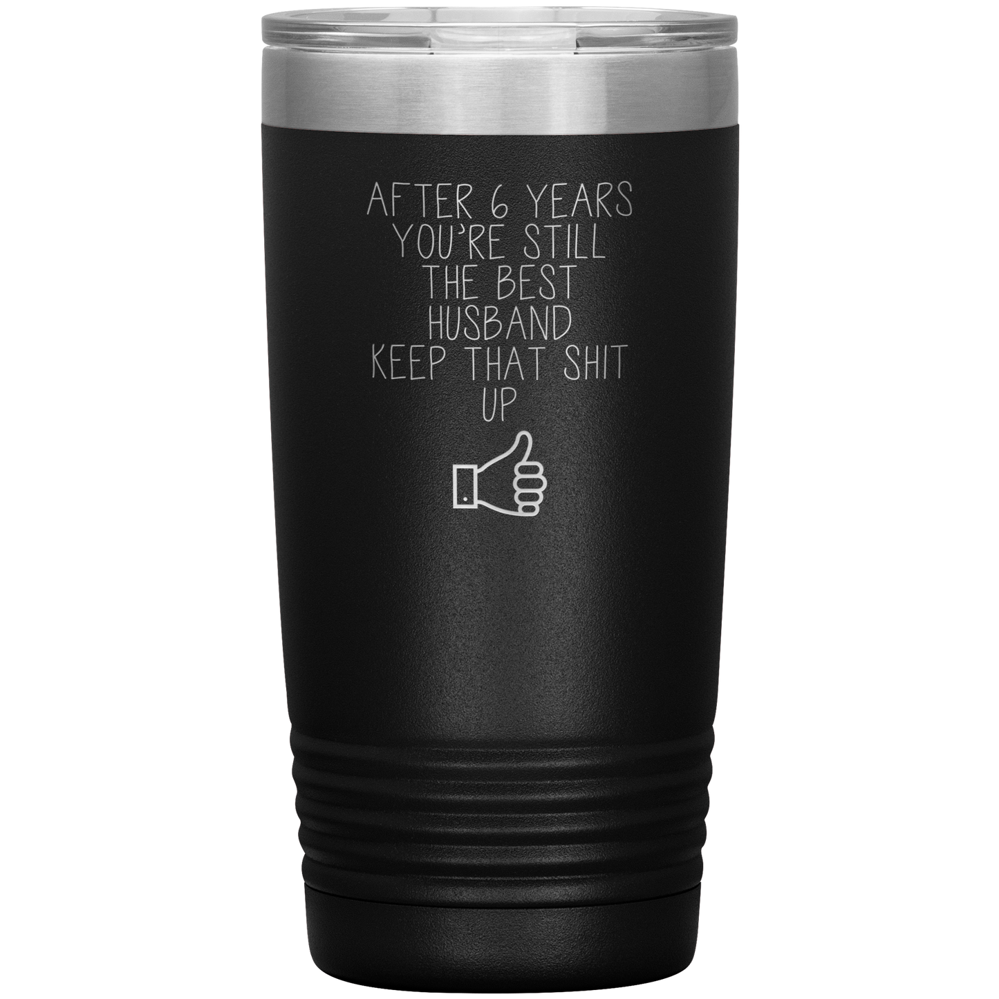 6th Anniversary Gifts for Husband, 6th Anniversary Coffee Mug, 6th Anniversary Tumbler, Birthday Gifts for Men and Women