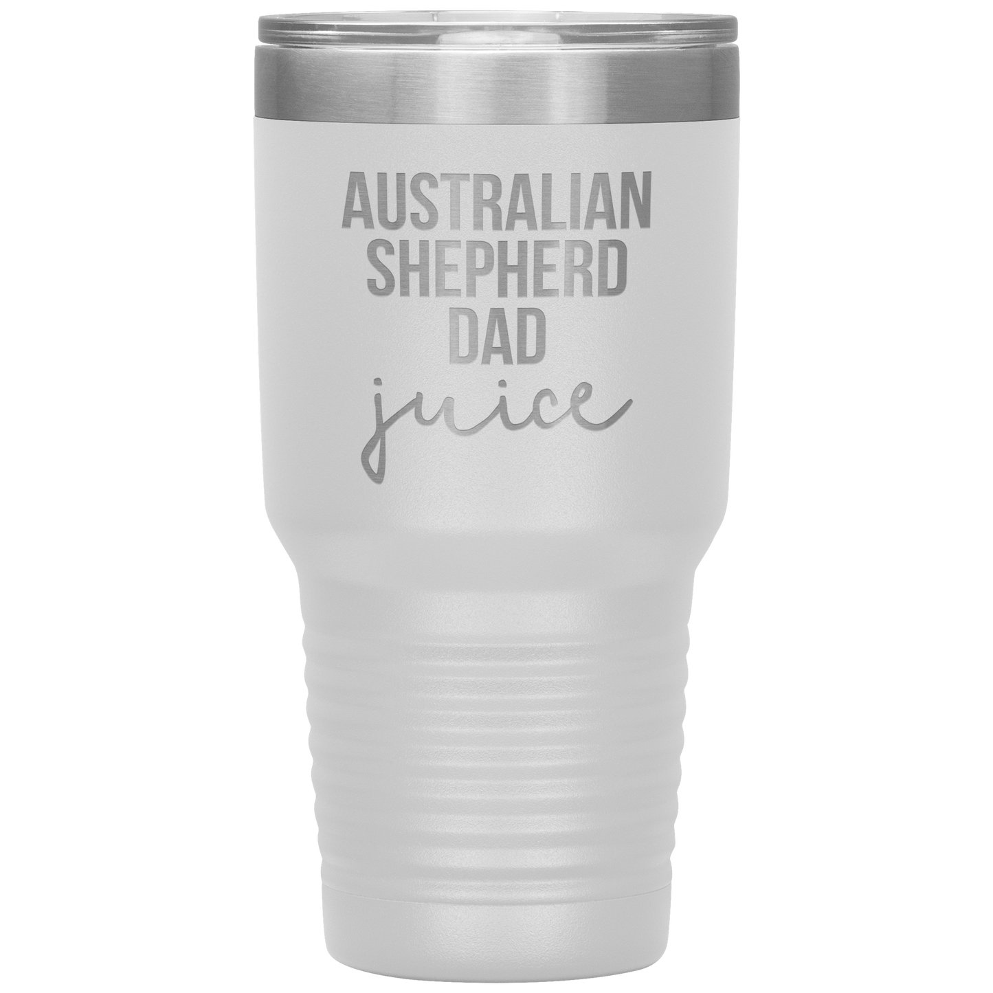 Australian Shepherd Dad Tumbler, Australian Shepherd Dad Gifts, Travel Coffee Mug, Birthday Gifts for Men and Women