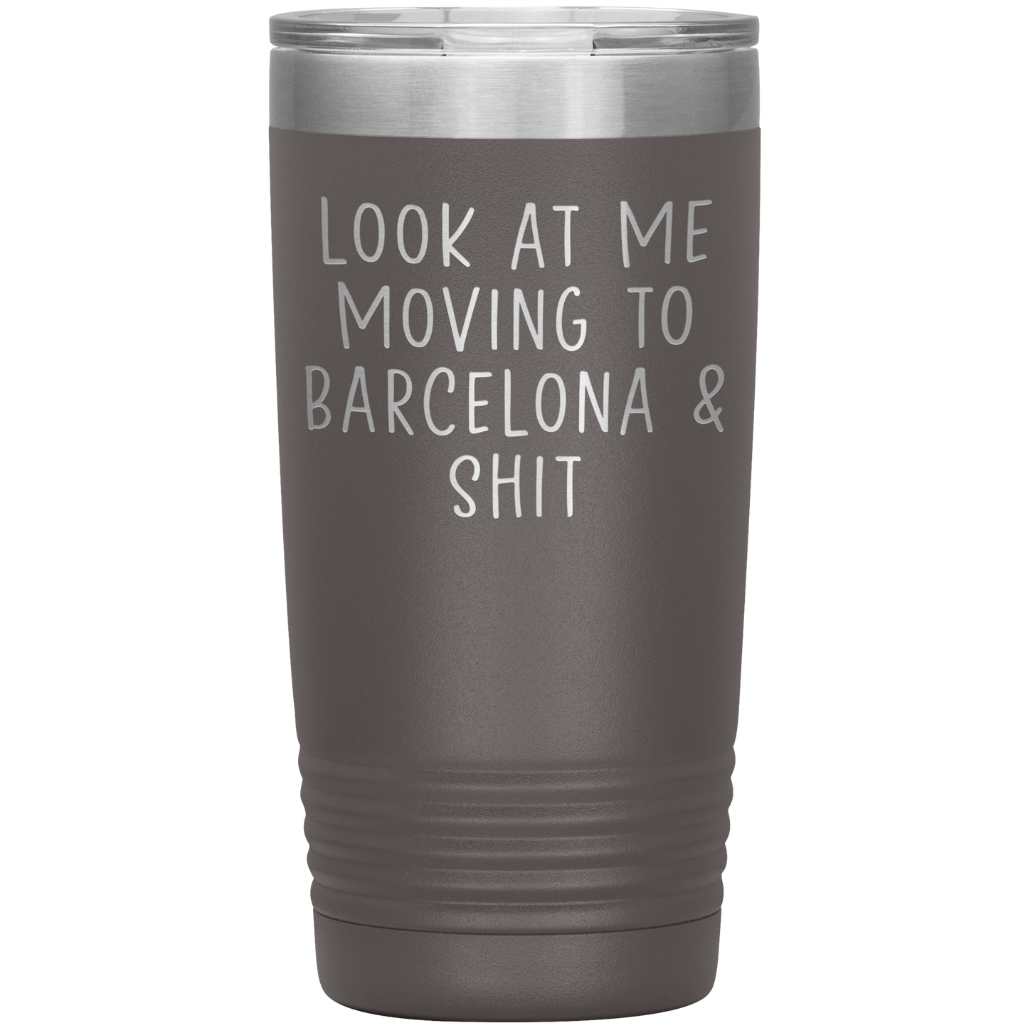 Moving to Barcelona Spain Tumbler, Funny Moving Away Travel Coffee Mug, Birthday Gifts for Men and Women