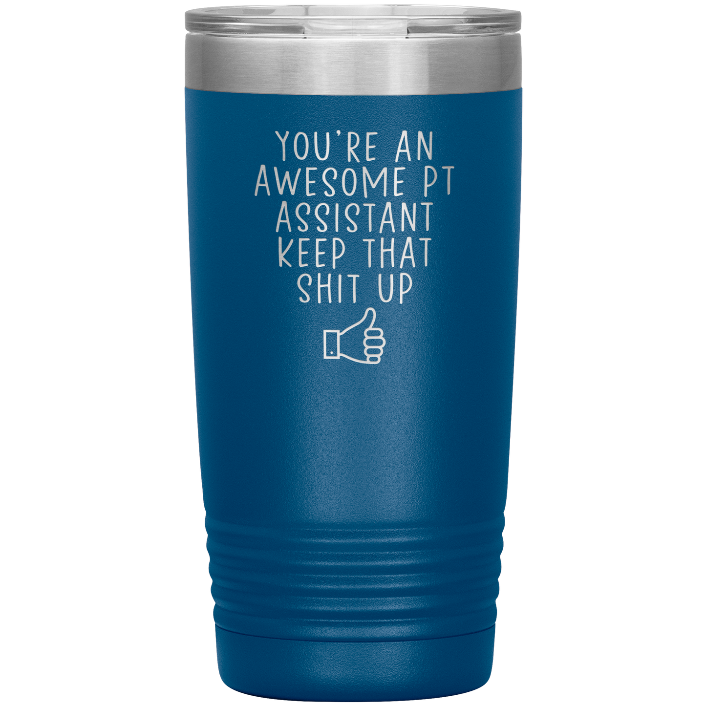 PT Assistente Tumbler, PT Assistente Presentes, Travel Coffee Mug, Birthday Gifts para Homens e Mulheres