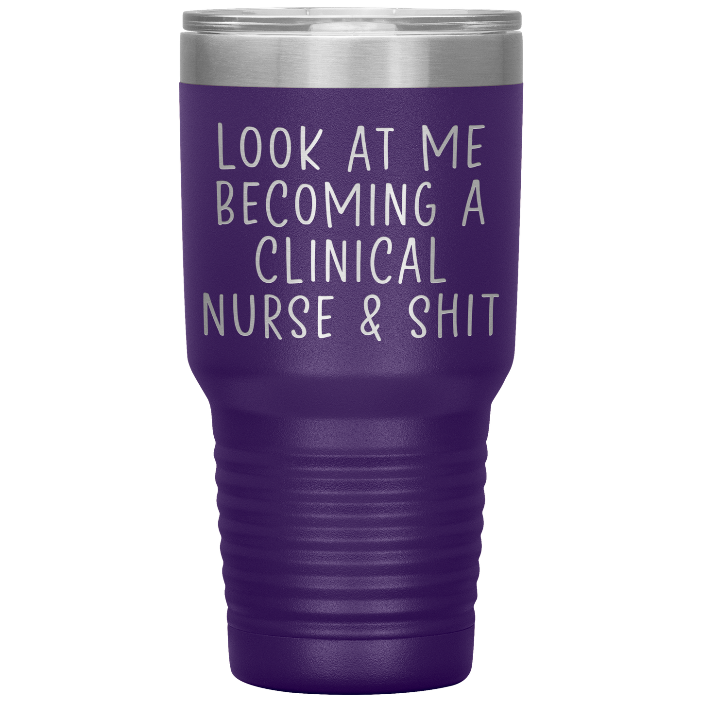 Clinical Nurse Tumbler, Clinical Nurse Gifts, Travel Coffee Mug, Birthday Gifts for Men and Women