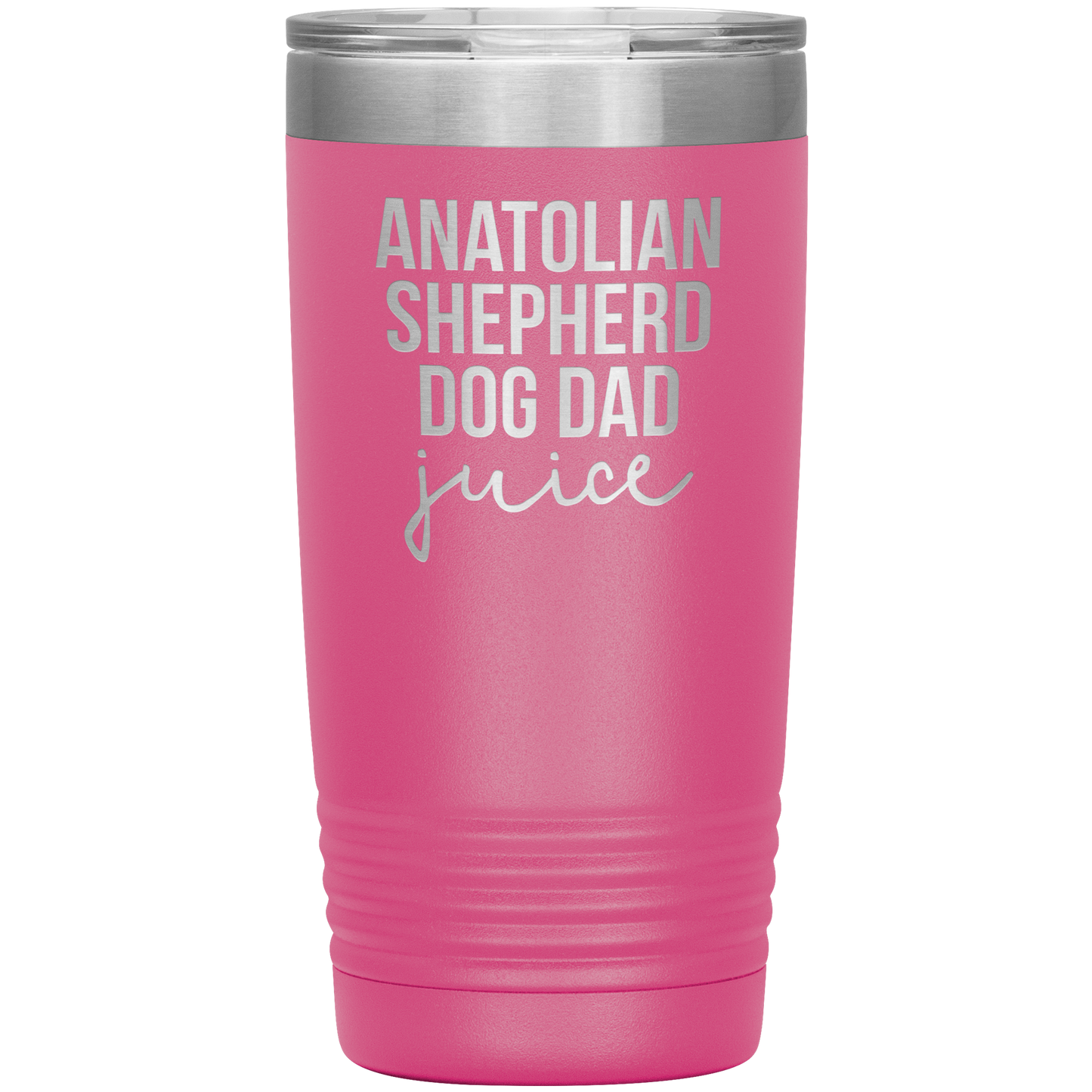 Anatolian Shepherd Dog Dad Tumbler, Funny Travel Coffee Mug, Birthday Gifts for Men and Women