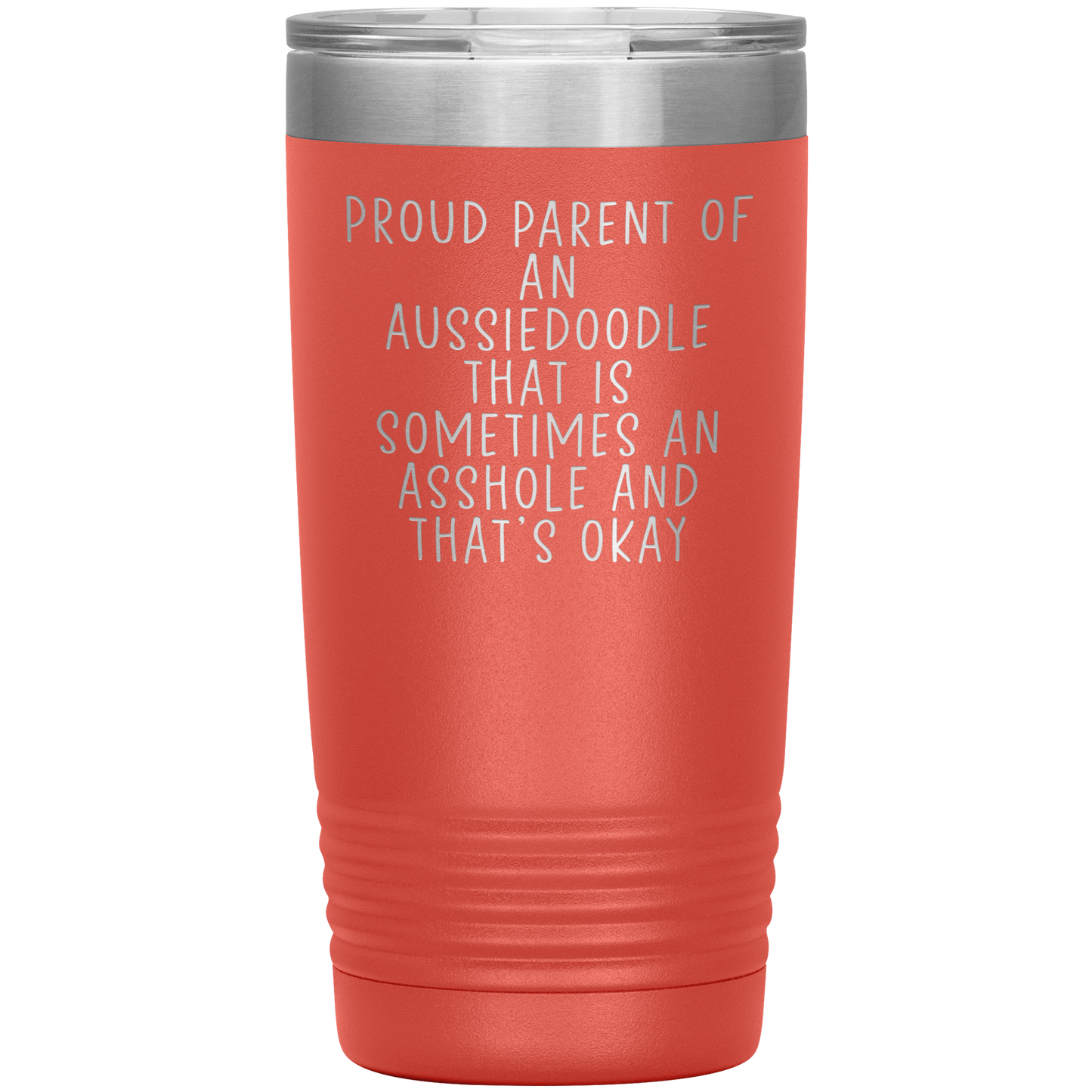 Aussiedoodle Tumbler, Aussiedoodle Dad Gifts, Aussiedoodle Mom Coffee Mug, Birthday Gifts for Men and Women