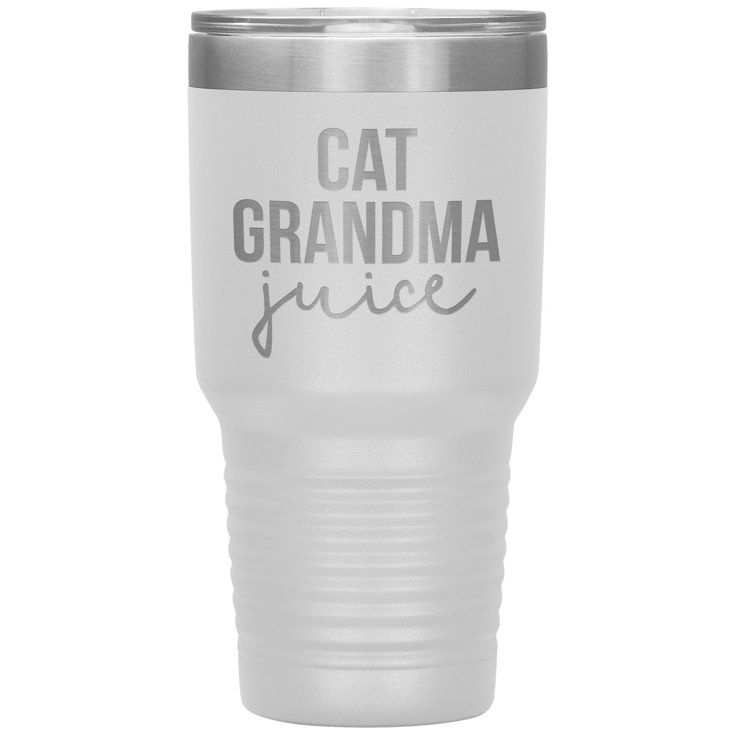 Cat Grandma Tumbler, Cat Grandma Gifts, Travel Coffee Mug, Birthday Gifts for Men and Women