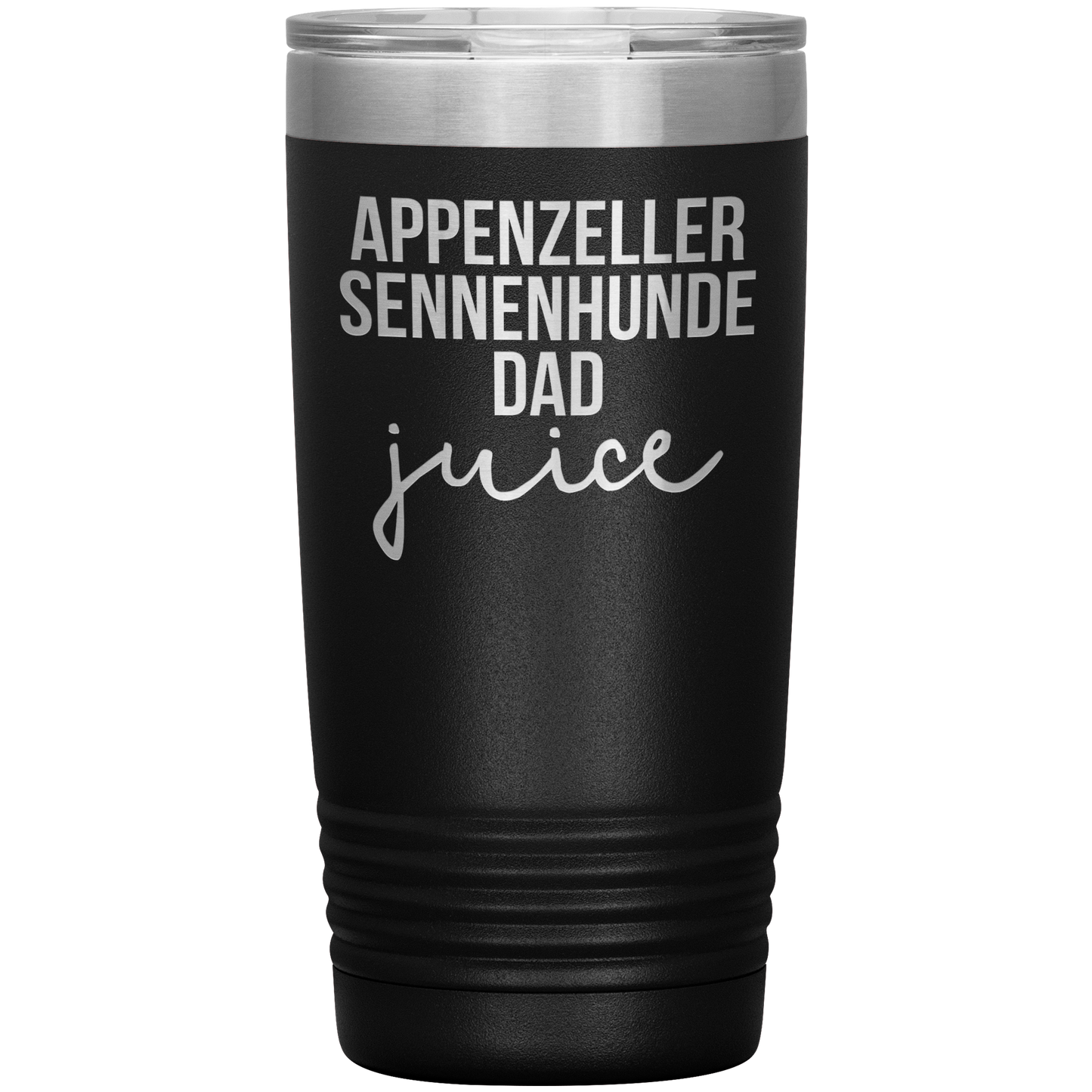 Appenzeller Sennenhunde Dad Tumbler, Funny Travel Coffee Mug, Birthday Gifts for Men and Women