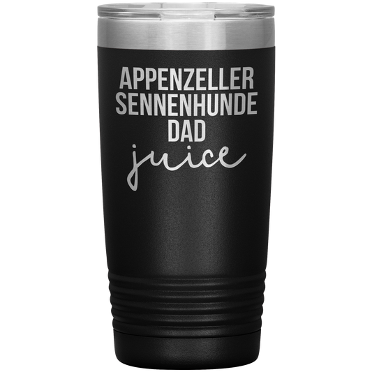 Appenzeller Sennenhunde Dad Tumbler, Funny Travel Coffee Mug, Birthday Gifts for Men and Women