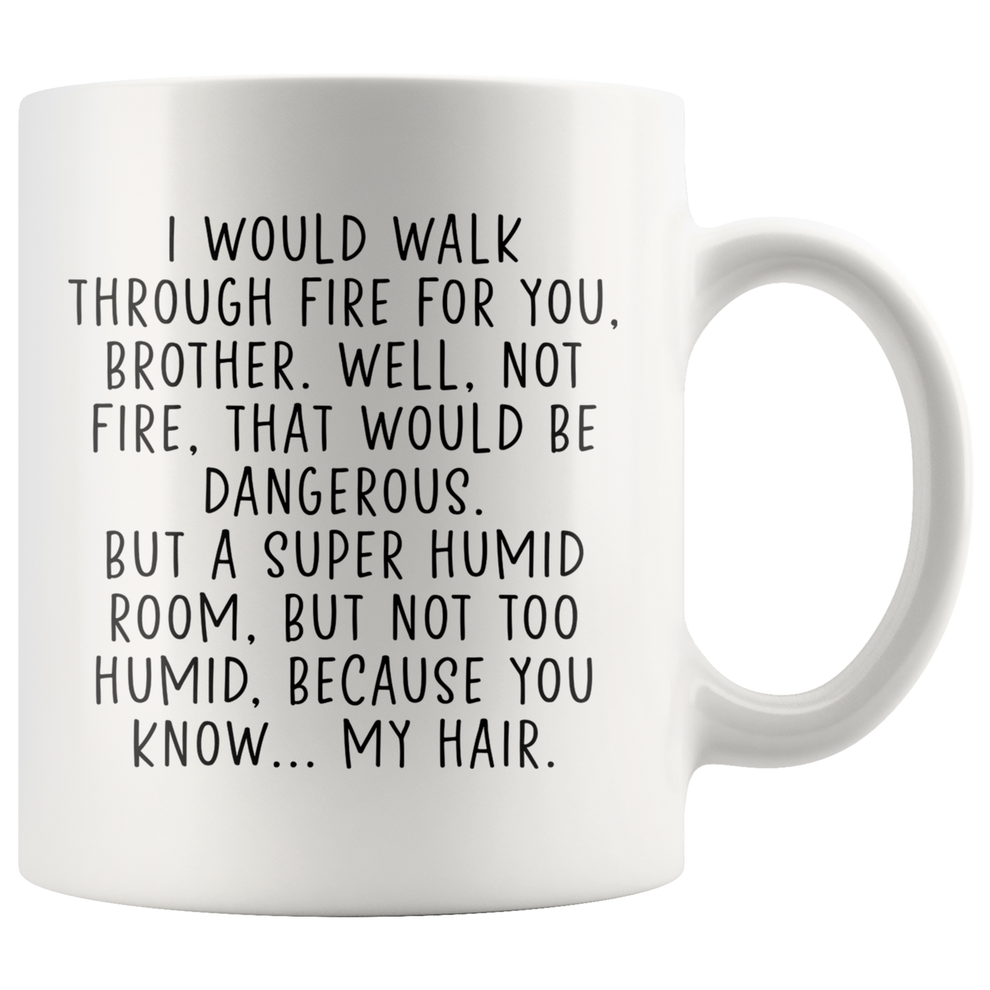 Brother Gifts, Coffee Mug, Two Tone Accent Cup, Birthday Gift for Men and Women