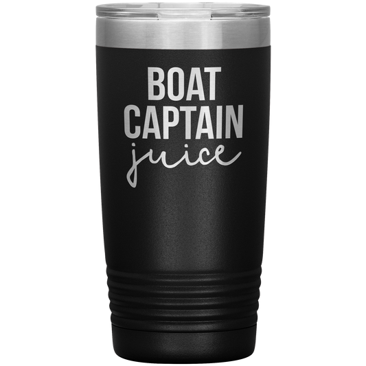 Boat Captain Tumbler, Boat Captain Gifts, Travel Coffee Mug, Birthday Gifts for Men and Women