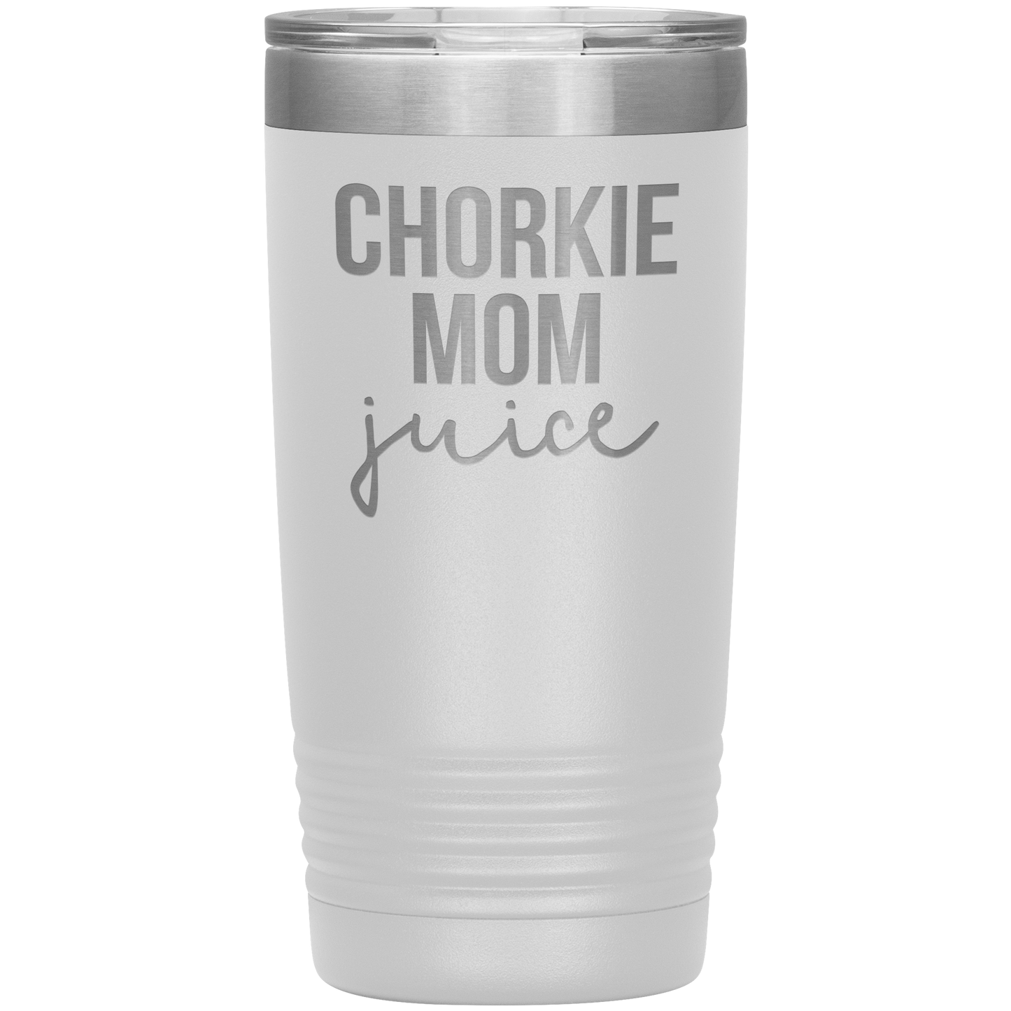 Chorkie Mom Tumbler, Chorkie Mom Gifts, Travel Coffee Mug, Presentes de Aniversário para Homens e Mulheres