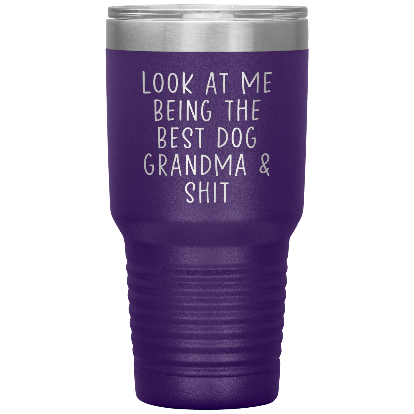 Dog Nonna Tumbler, Dog Nonna Doni, Dog Nonna Coffee Mug, Compleanno Regali per Uomini e Donne