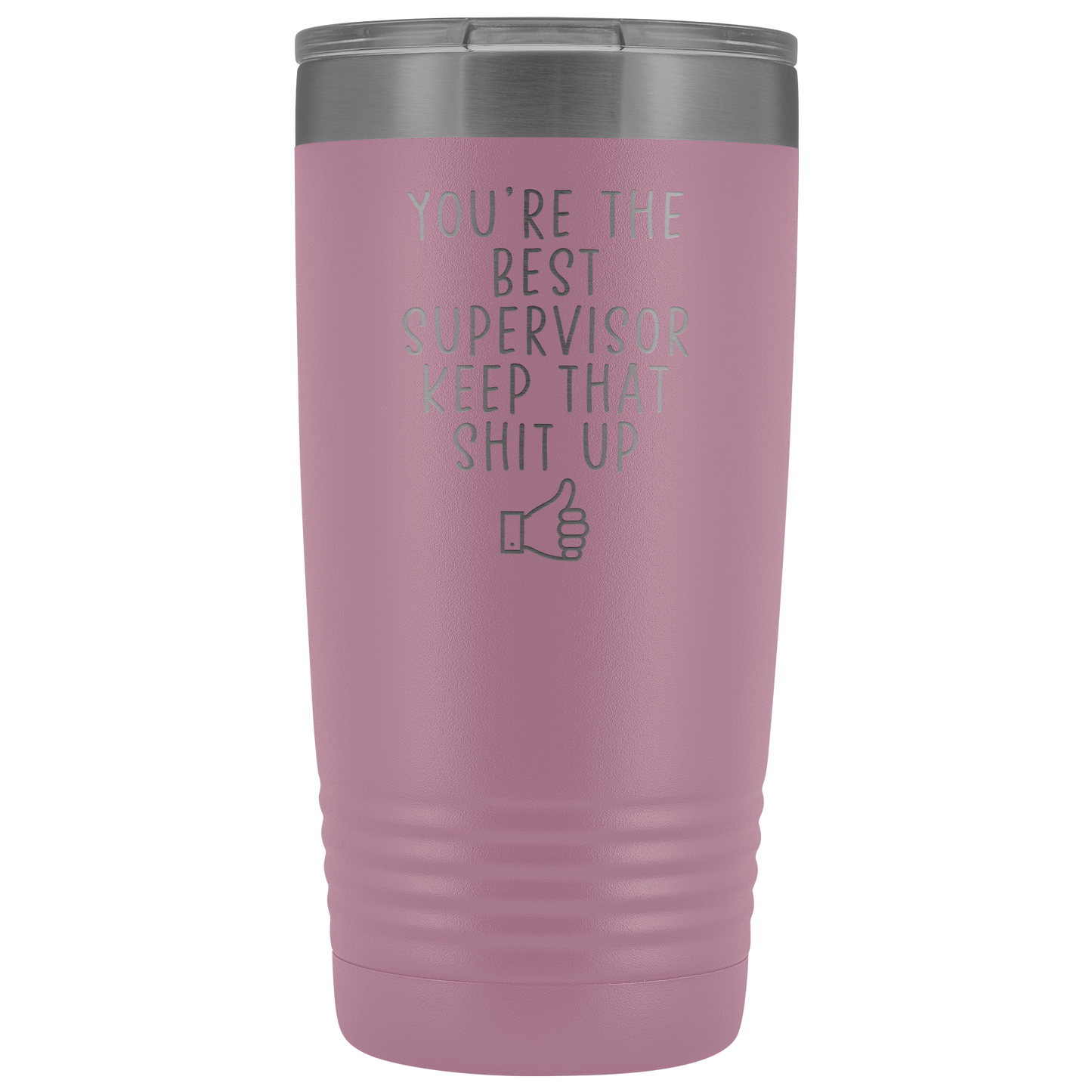 Cadeau de superviseur, tasse de café de superviseur, tumbler de superviseur