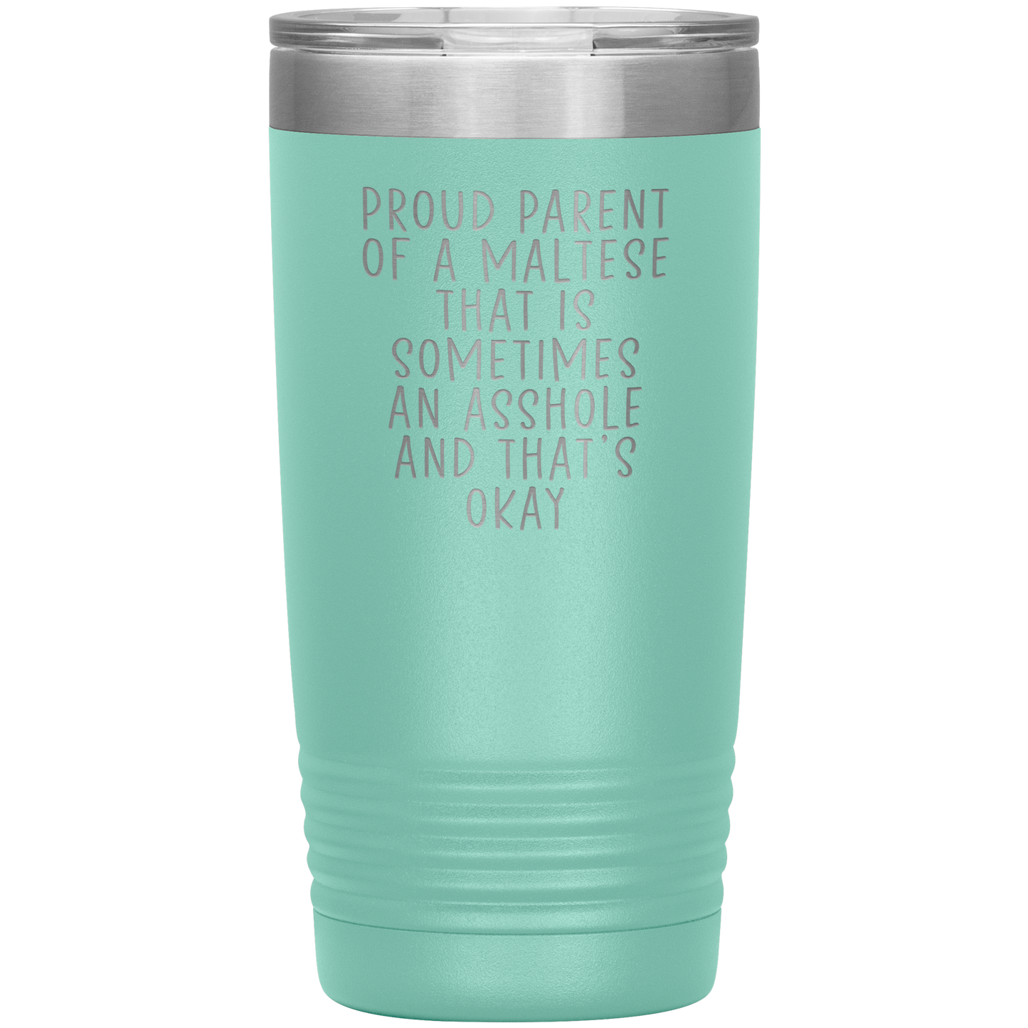 Maltese Tumbler, Maltese Gifts, Travel Coffee Mug, Birthday Gifts for Men and Women