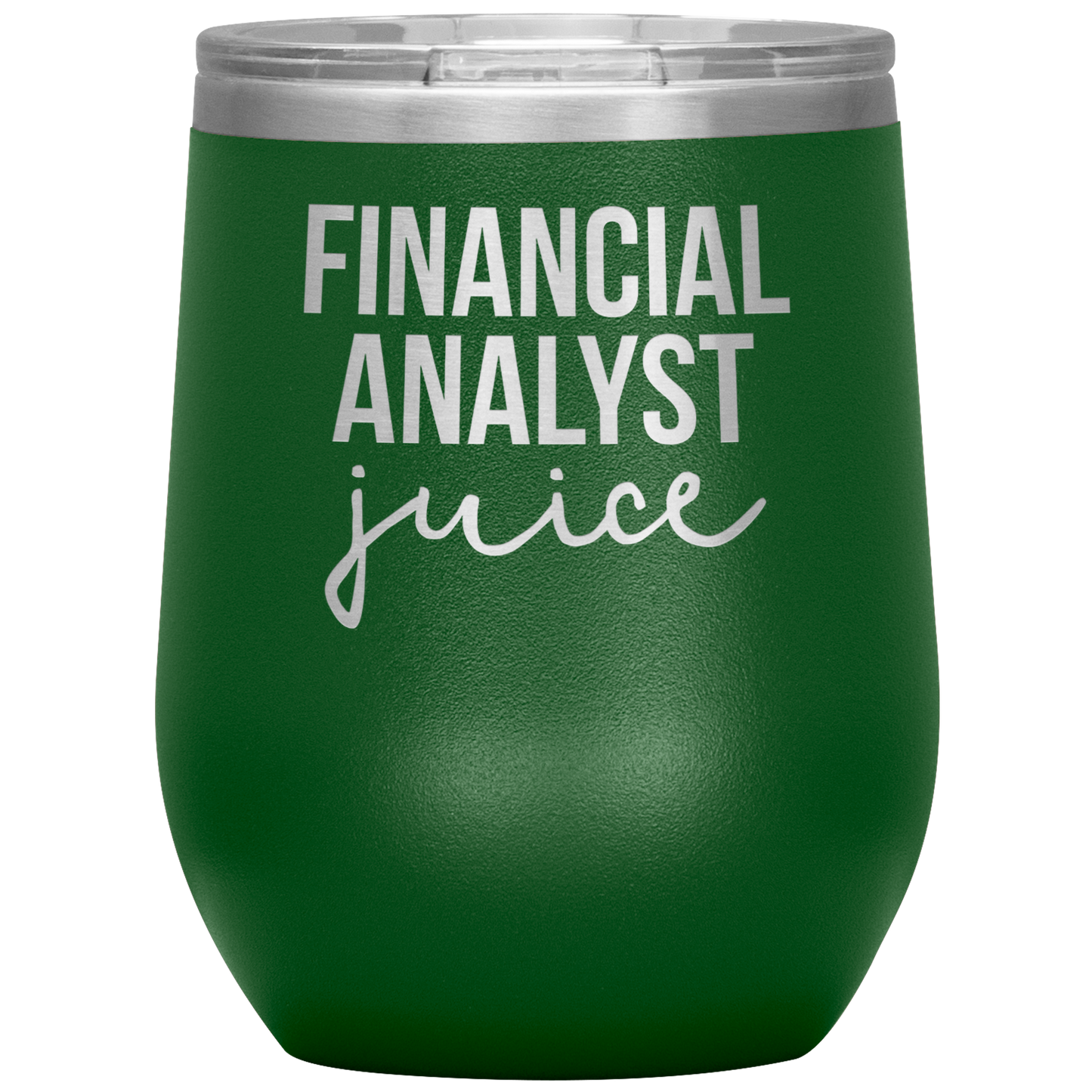 Financial Analyst Wine Tumbler, Financial Analyst Gifts, Travel Wine Cup, Birthday Gifts for Men and Women