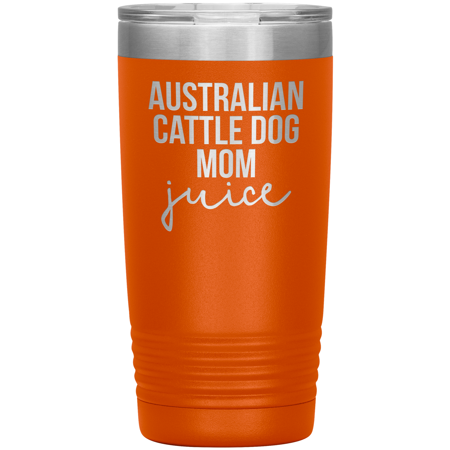 Australian Cattle Dog Mom Tumbler, Funny Travel Coffee Mug, Birthday Gifts for Men and Women