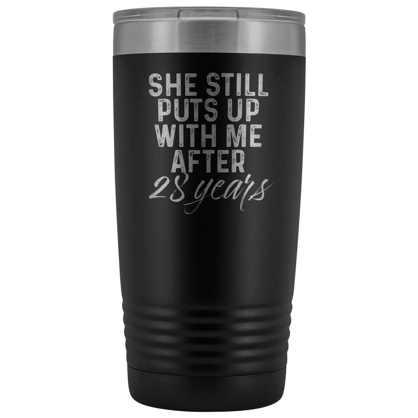 28 Anniversario Regalo 28 Anno Wedding Anniversary Coffee Mug Funny Marito Tumbler Regali per Him Anniversary for Men Cup